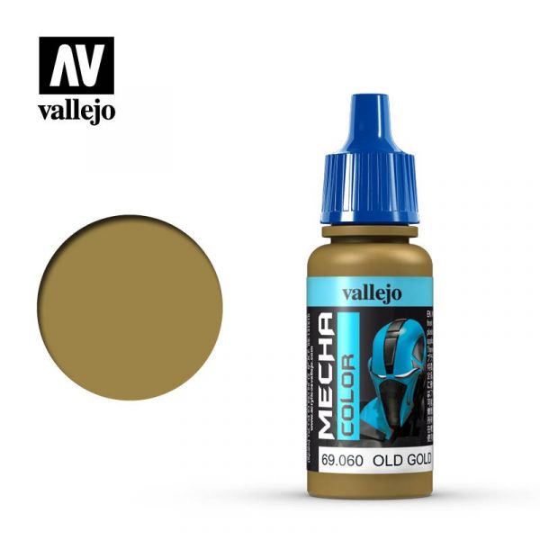 Acrylicos Vallejo 69060 - 陳舊金色（金屬色）  AV水漆 