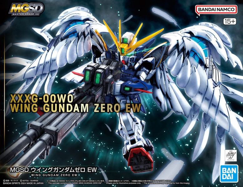 BANDAI MGSD XXXG-00W0 飛翼鋼彈零式EW 天使鋼彈 