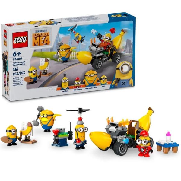 樂高 LEGO 75580 小小兵和香蕉車 