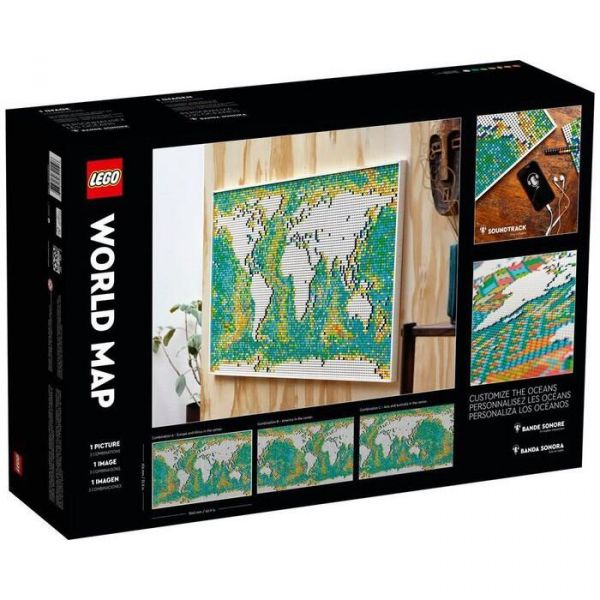 LEGO 31203 藝術系列 世界地圖 WORLD MAP ART 