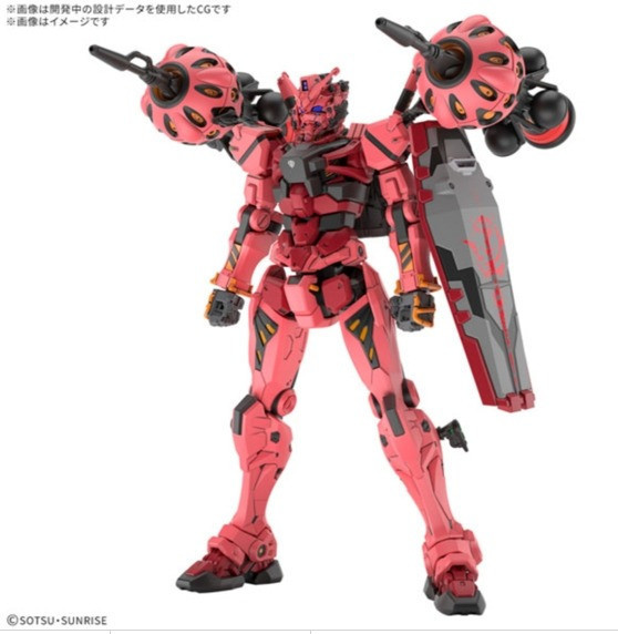 BANDAI 組裝模型 HG 1/144 紅色鋼彈 