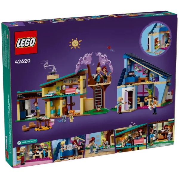 樂高 LEGO 42620 歐利的家和佩斯莉的家 Olly and Paisley's Family Houses 