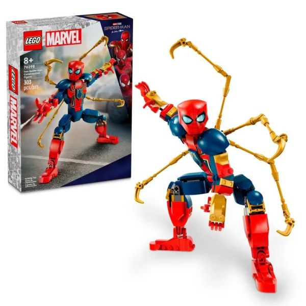 樂高 LEGO 76298 鋼鐵蜘蛛人 Iron Spider-Man Construction Figure 