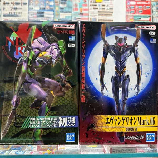 BANDAI 組裝模型 eva 劇場版 初號機破壞版 