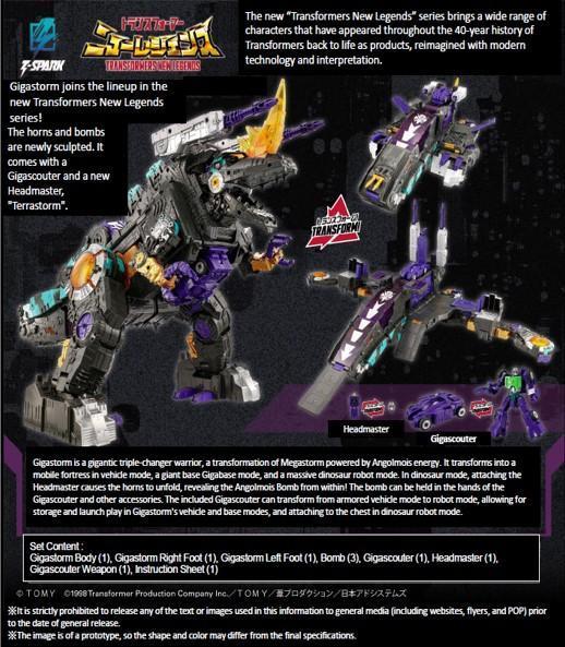 11-12月預購 TAKARA TOMY 變形金剛 NL-04 巨風暴 GIGASTORM 泰坦級 