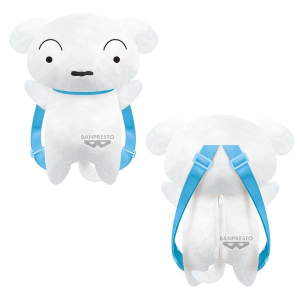 5-6月預購 景品 蠟筆小新 小白後背包 