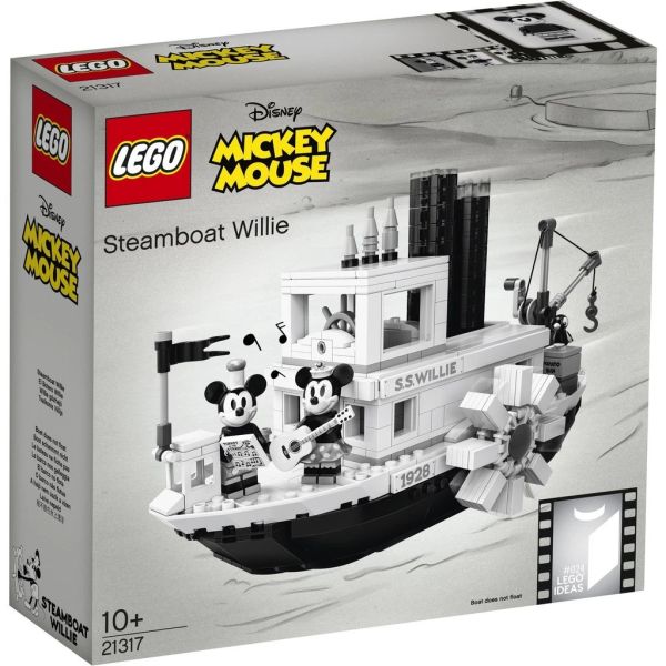 樂高 LEGO 21317 IDEAS Steamboat Willie 威力號 米奇船 