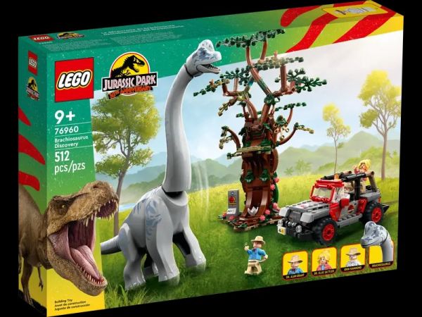 樂高 LEGO 76960 侏儸紀公園 發現腕龍 