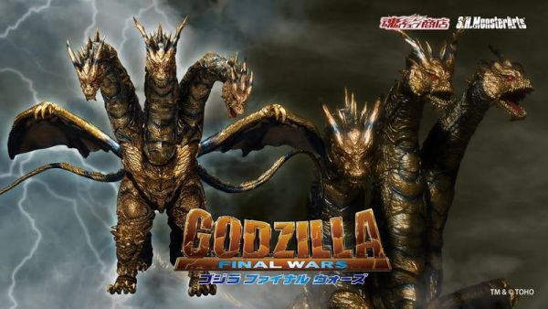 4-5月預購 魂商店 S.H.MonsterArts SHM 哥吉拉最後戰役 凱薩基多拉 