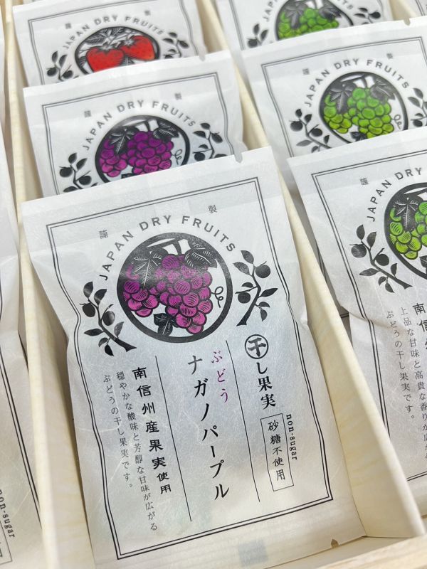 日本原裝長野綜合水果果乾 (精品木盒/20包) 