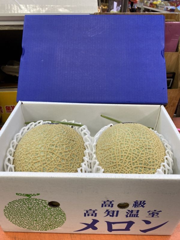 日本溫室哈蜜瓜 原裝2玉 (外箱依到貨隨機) 