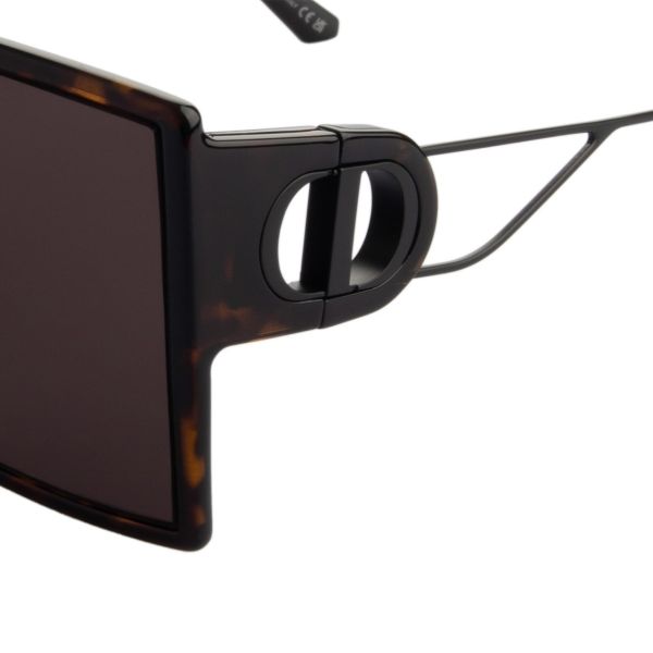 30MONTAIGNE SU 超大琥珀正方形太陽眼鏡 