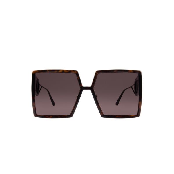 30MONTAIGNE SU 超大琥珀正方形太陽眼鏡 