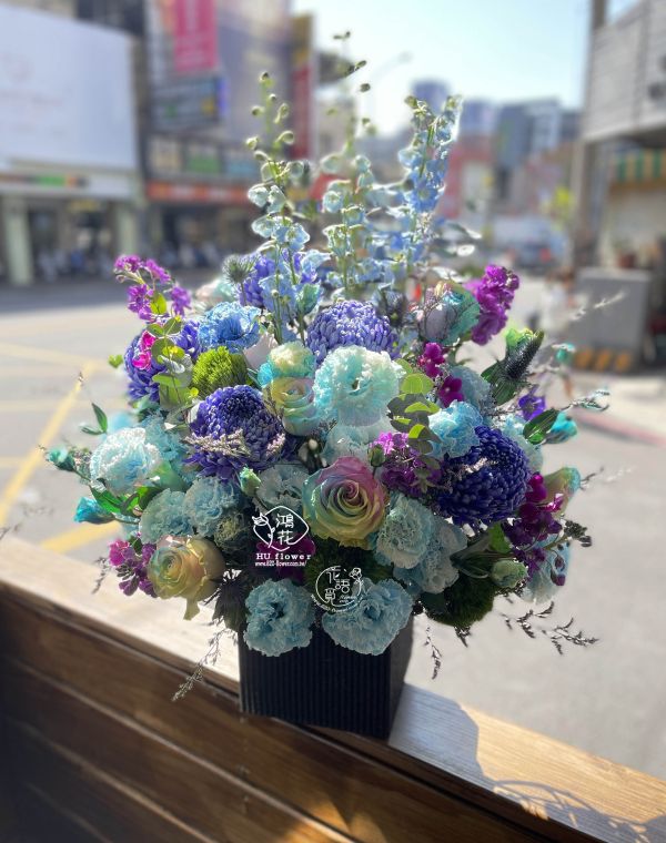 賀禮盆花 繽紛大氣款 台中鴻花花店代客送花-會議盆花:接待桌花,婚禮簽到桌花,會議需要桌花點綴,結婚簽到桌需要桌花.客製桌花,台中代客送花,中彰投,全省電送