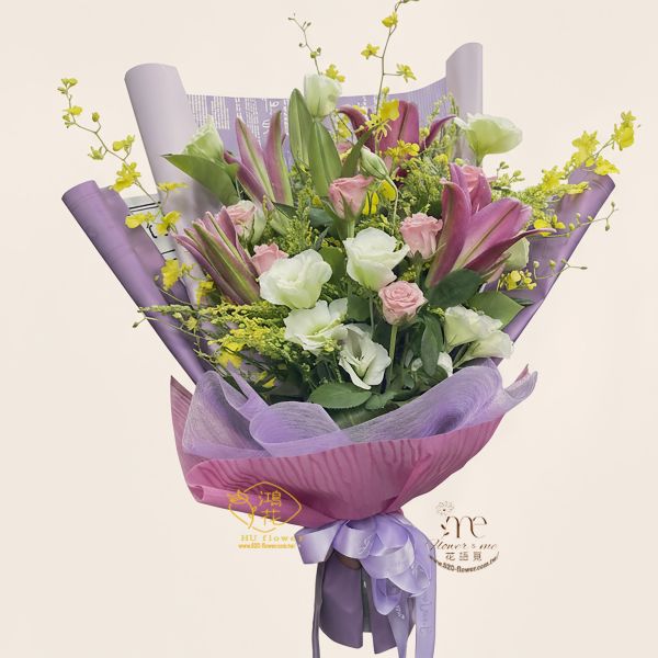 香水百合花束--交接贈禮首選 韓式花束,玫瑰花束,韓式包裝美學,奶茶色包裝,愛馬仕橘包裝,玫瑰花束,玫瑰花造型香氛花束,黑色包裝,拒絕傳統包裝,花束傳情花束,台中花店代客送花~鴻花花店代客送花全程保密 珍惜所託,猶如親送