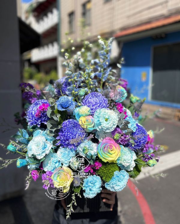 賀禮盆花 繽紛大氣款 台中鴻花花店代客送花-會議盆花:接待桌花,婚禮簽到桌花,會議需要桌花點綴,結婚簽到桌需要桌花.客製桌花,台中代客送花,中彰投,全省電送
