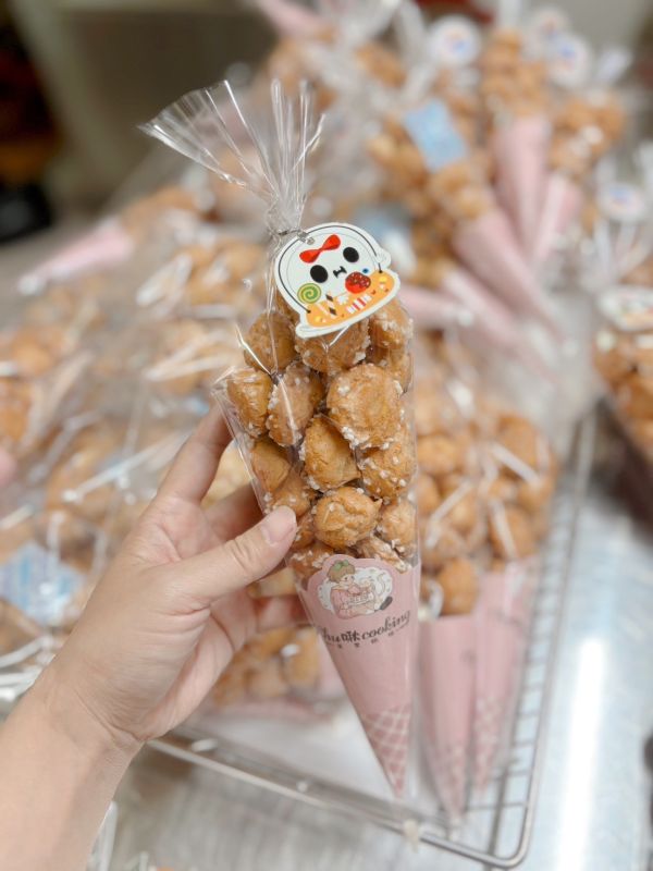 萬聖節珠糖泡芙甜筒分享包 造型蔬菜餅乾 天然餅乾 萬聖節餅乾