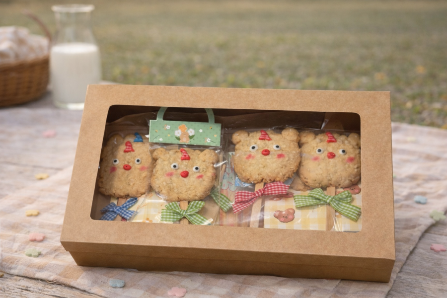 燕麥小熊脆脆棒 燕麥餅乾、小熊餅乾、棒棒餅乾、手作餅乾禮盒、兒童點心、幼兒園分享餅乾、可愛甜點、送禮餅乾、親子甜點、低負擔點心、手工甜點推薦