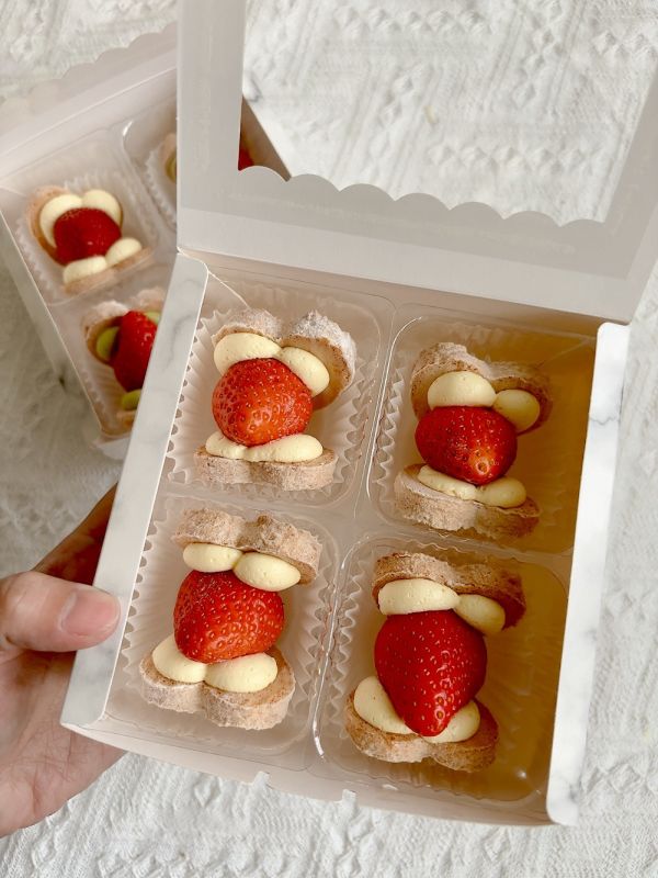 季節限定-草莓達克瓦茲(盒裝下單) 手做甜點.蛋糕.生日蛋糕.節慶禮盒.彌月蛋糕.檸檬蛋糕.達克瓦茲