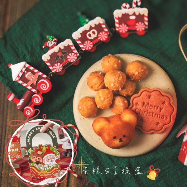 聖誕新品＿小熊耶誕提盒 