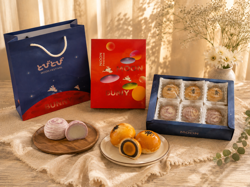 綜合金月 6入禮盒 中秋禮盒, 中秋月餅, 2026中秋禮盒, 月餅禮盒, 蛋黃酥, 芋頭酥, 芋頭麻糬酥, 中秋送禮, 教師節禮盒, 桃園中秋禮盒, 新屋中秋禮盒, 手工月餅, Chu啾Cooking