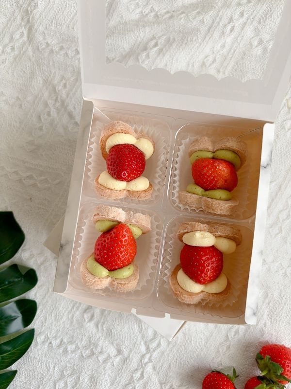 季節限定-草莓達克瓦茲(盒裝下單) 手做甜點.蛋糕.生日蛋糕.節慶禮盒.彌月蛋糕.檸檬蛋糕.達克瓦茲