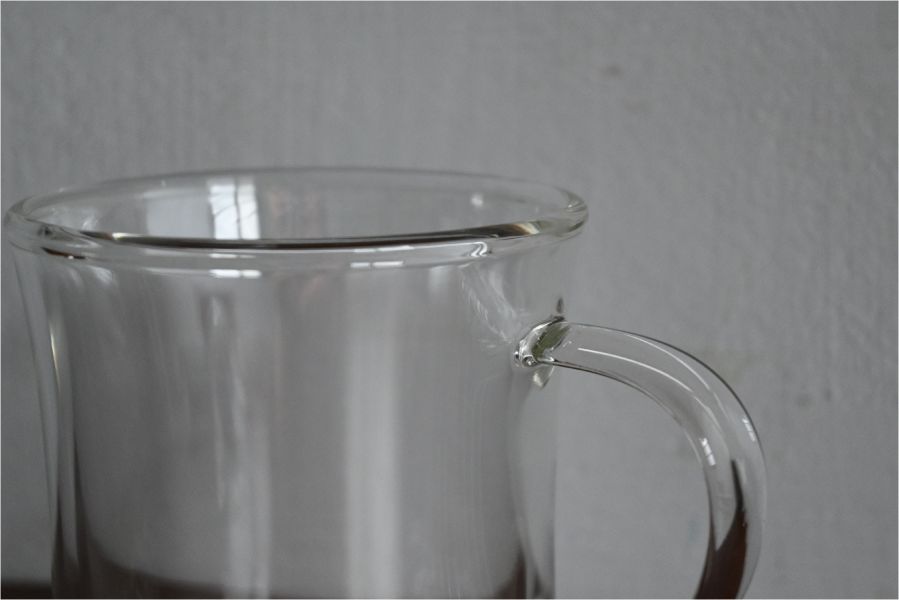 清透_雙層把手玻璃杯 | 好玻 