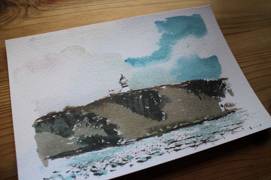 【黑潮公益禮品】黑潮島航｜速寫澎湖蘭嶼海上即景 