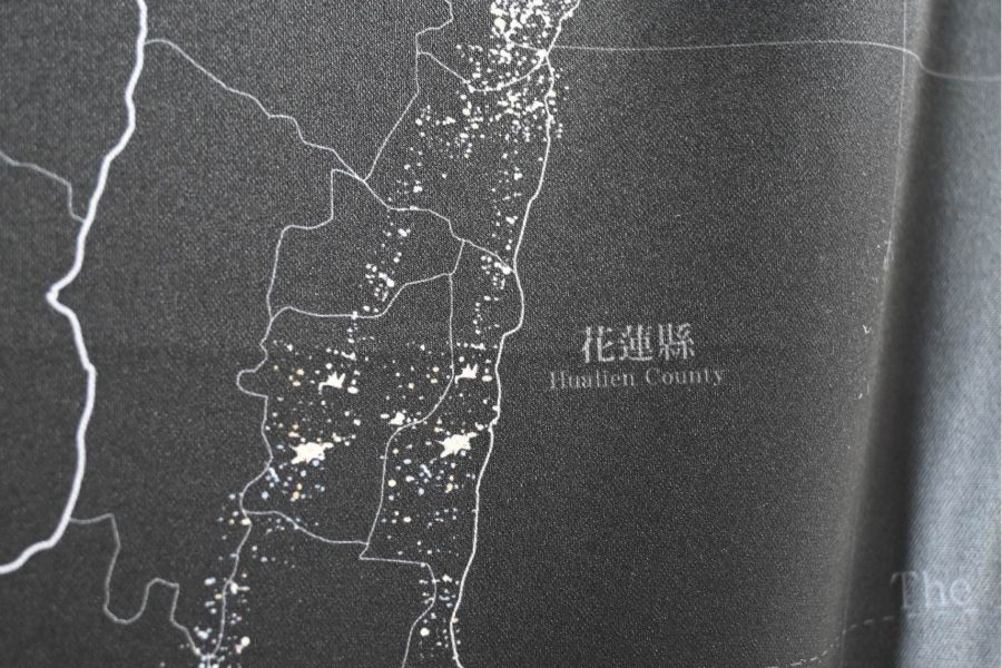 星光台灣 掛布 ｜Make World地圖製造 