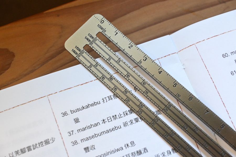 公英雙規比例尺-不鏽鋼｜滾雪球設計 