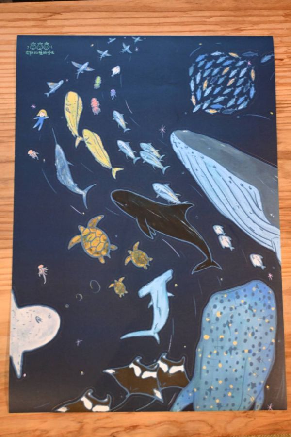 海洋生物貼紙｜有獸的睡眠時光﻿ 