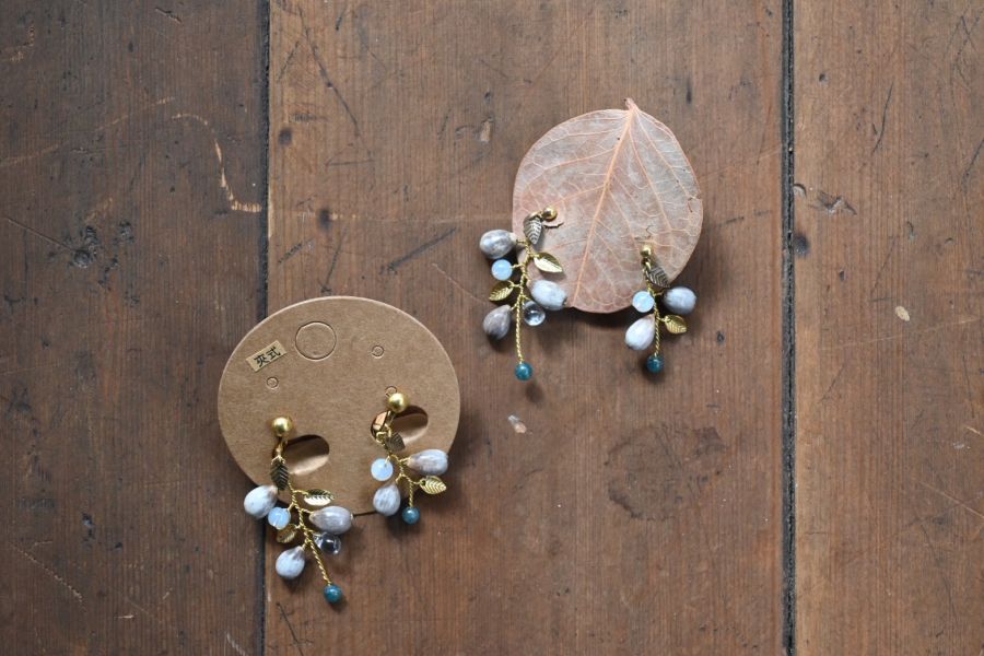 薏苡種子耳環(共四款) 