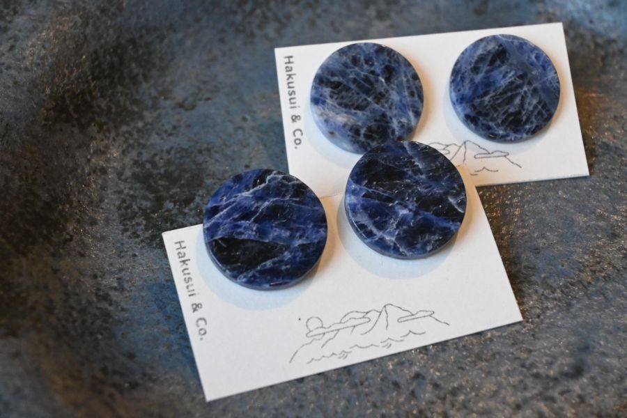 蘇打石耳環(一對)｜寶石拼圖 