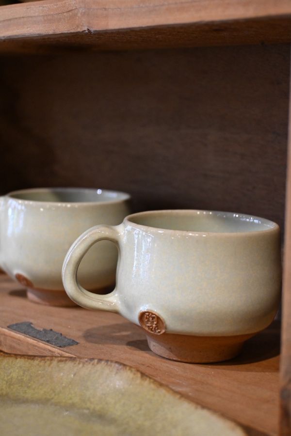 汝釉咖啡杯 | 陶禧藝術 