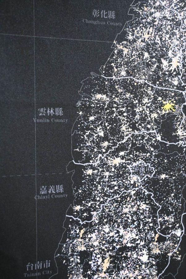 星光台灣 掛布 ｜Make World地圖製造 