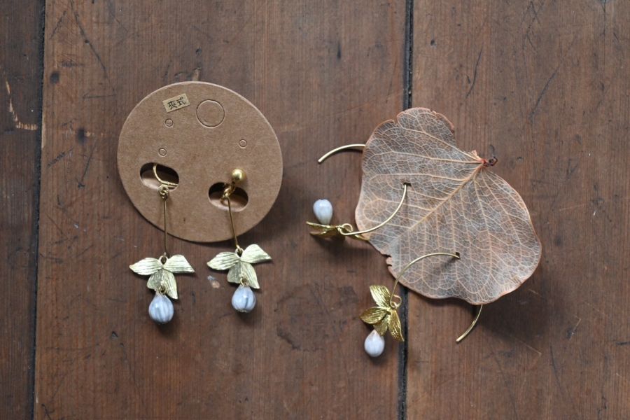 薏苡種子耳環(共四款) 