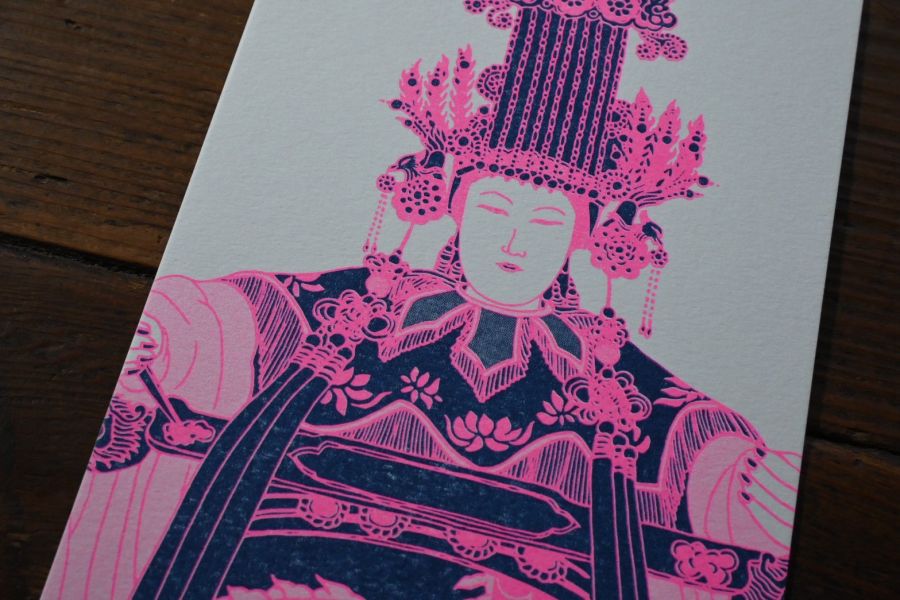 恆春媽祖明信片 | 朱朱藝術 