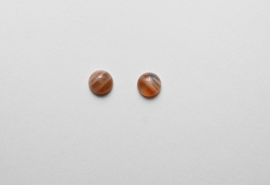 天然石小耳針(一對) 