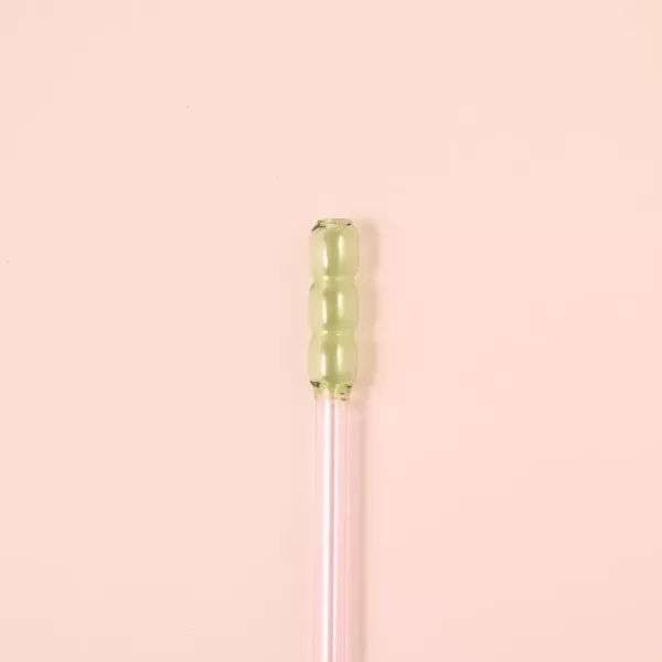 雙色吸管單入組＿圓球款四色 | 好玻 