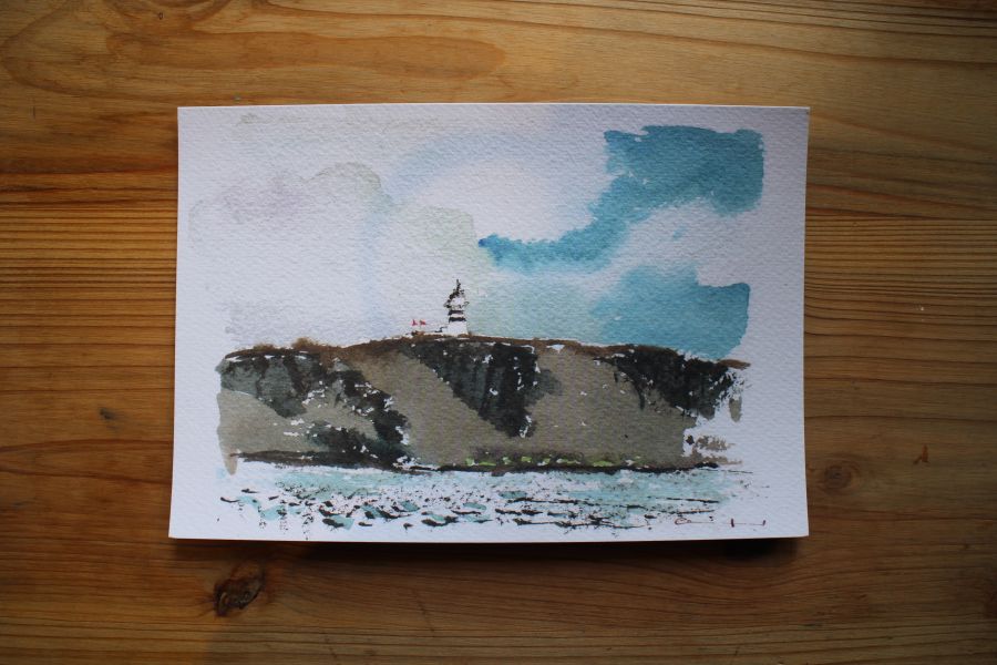【黑潮公益禮品】黑潮島航｜速寫澎湖蘭嶼海上即景 
