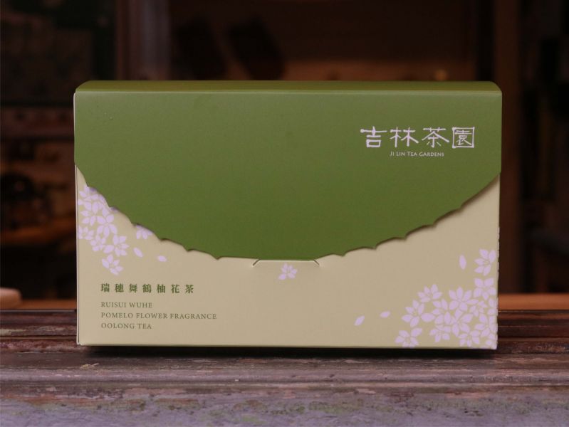 柚花茶平面茶包茶盒(20入)｜吉林茶園 