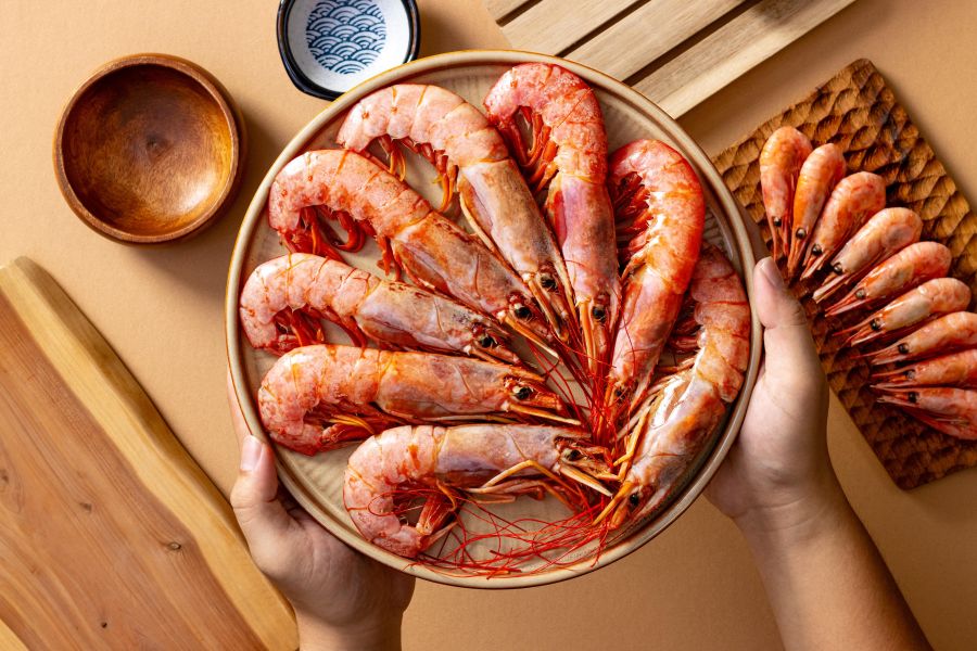 頂級珍稀天使紅蝦 (2KG±10%/盒) 海の優oceanbest,海の優,海的優,烤肉,豪華,精選,新鮮,頂級,天使紅蝦,紅蝦,海中紅寶石,牡丹蝦,阿根廷紅蝦,阿根廷,L1,L2