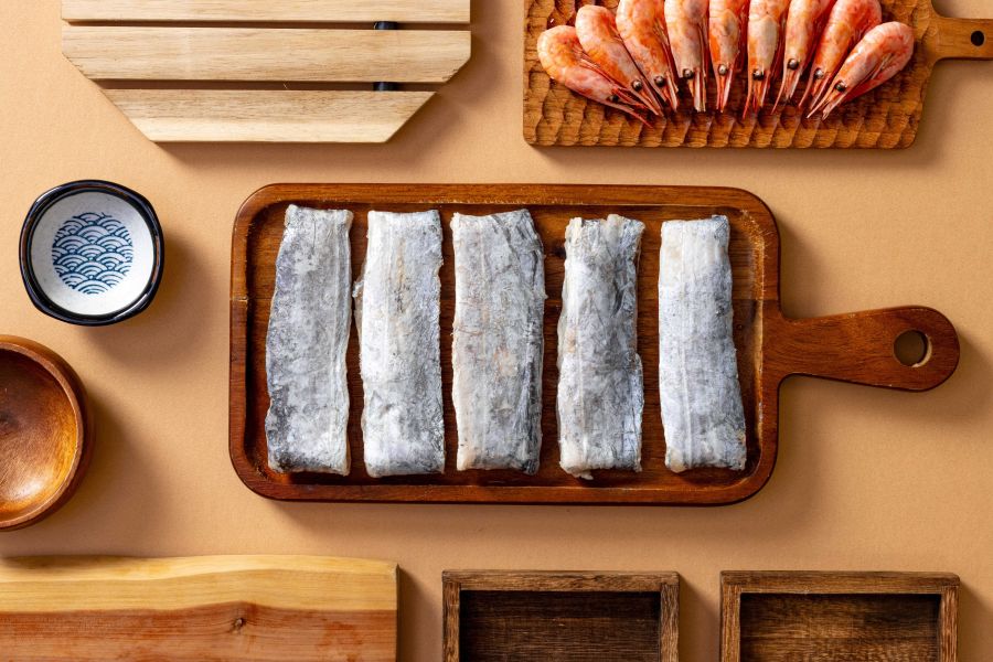 細緻白帶魚片 (500g±20g/包) 海の優oceanbest,海の優,海的優,精選,新鮮,頂級,低溫,急速,冷凍,白帶魚片,多種料理,清蒸,香煎,營養滿分,料理方便,獨特香味