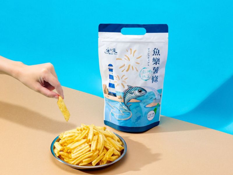 魚樂薯條 (白金土魠魚 - 原味 90g) #魚樂薯條#土魠魚零食#海味零食#白金土魠魚原味零食#土魠魚原味餅乾#無油氣炸零食推薦#追劇推薦零食
#SGS認證健康零食#魚類高蛋白零食