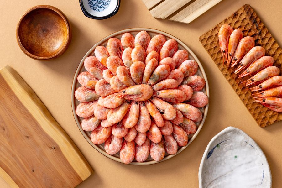 挪威極鮮甜蝦 (1kg±10%/包) 海の優oceanbest,海の優,海的優,烤肉,豪華,精選,新鮮,頂級,挪威甜蝦,甜蝦,挪威熟甜蝦,熟甜蝦,愛心牌