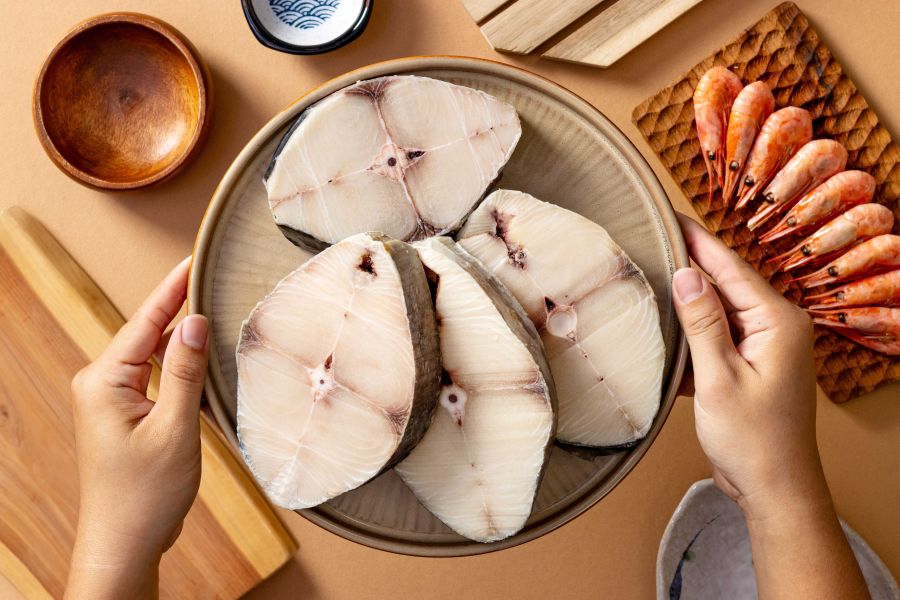 口感彈嫩土魠魚片 (1KG±10%/4-5片) 海の優oceanbest,海の優,海的優,烤肉,豪華,精選,新鮮,頂級,低溫,急速,冷凍,土魠魚片,土魠魚