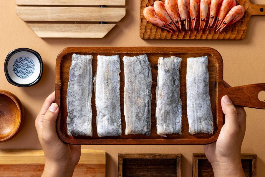 細緻白帶魚片 (500g±20g/包) 海の優oceanbest,海の優,海的優,精選,新鮮,頂級,低溫,急速,冷凍,白帶魚片,多種料理,清蒸,香煎,營養滿分,料理方便,獨特香味