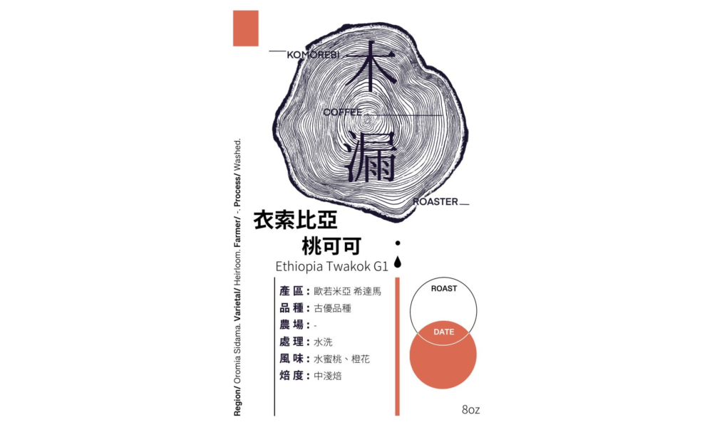 水洗 衣索比亞 桃可可G1 