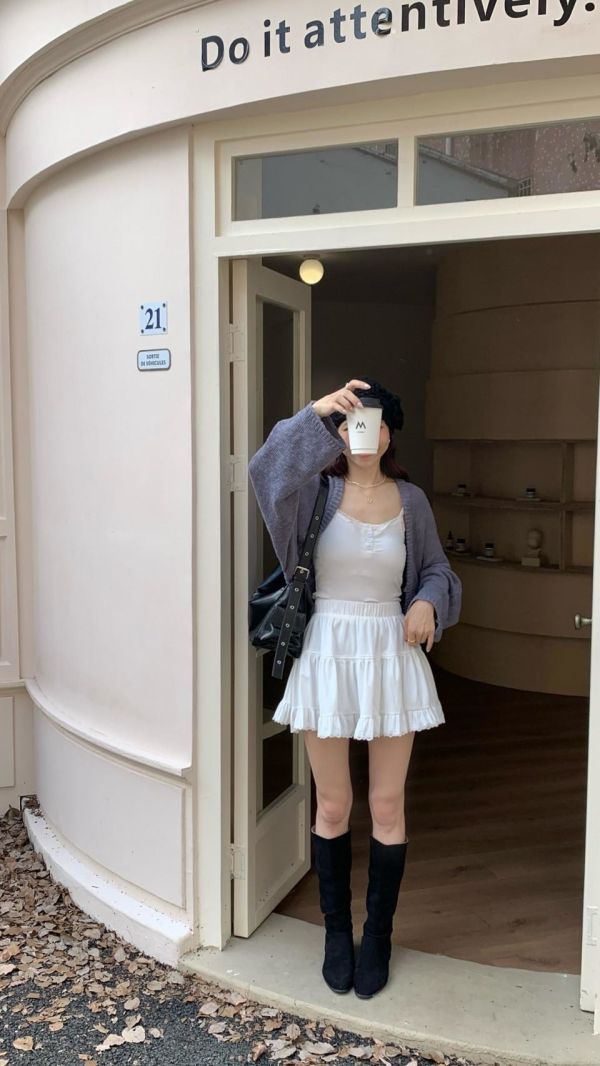 秋日質感層次 軟糯罩衫 