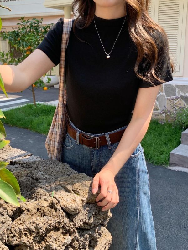 南法慢生活 百搭彈力側抓皺上衣（5色） 